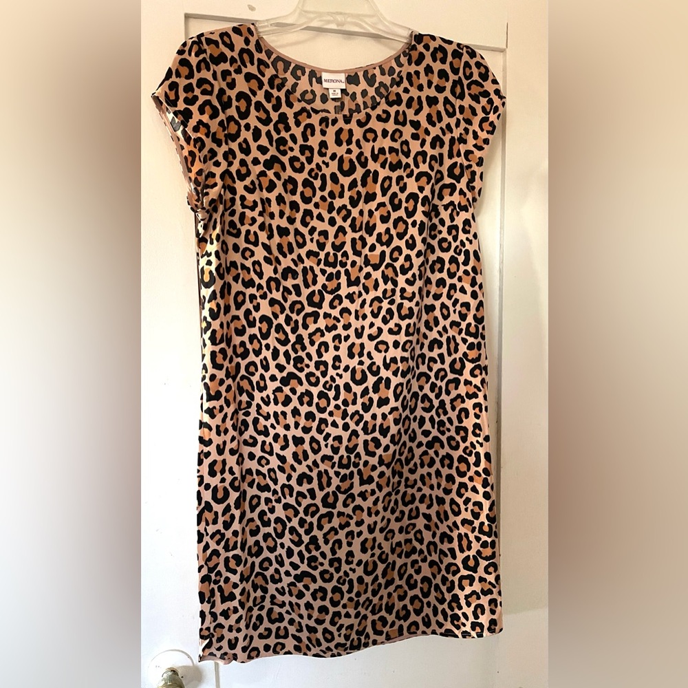 Leopard print dress